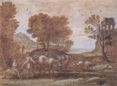 Apollo and Mercury (mk17), Claude Lorrain